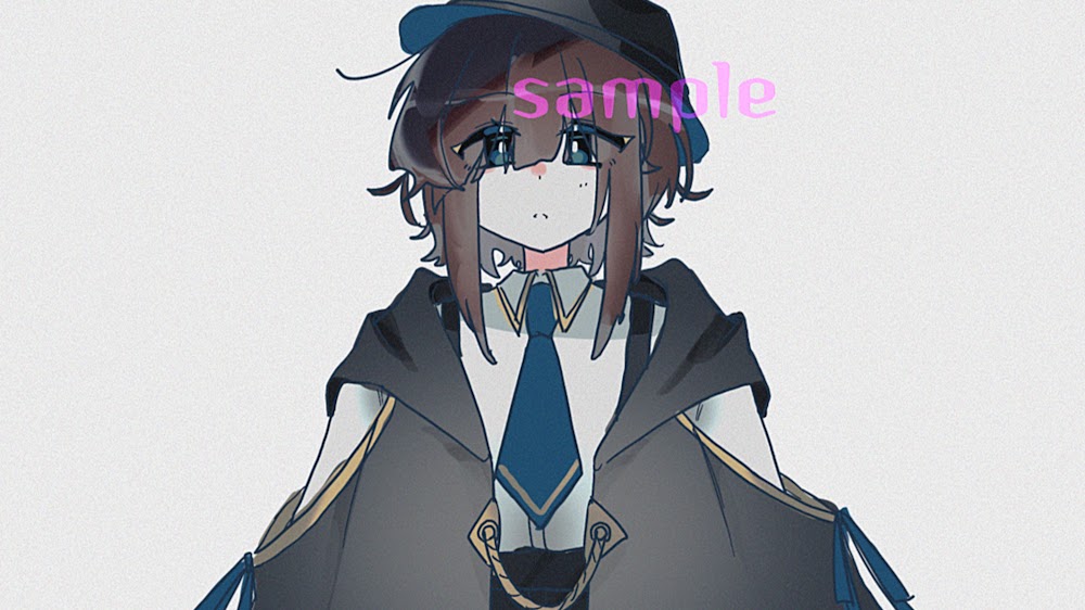 泪雨様 キャラデザ